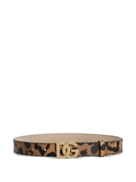 Pasek dziecięcy Dolce And Gabbana brązowy