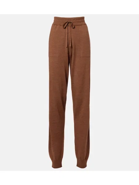 Volnene hlače Tod's siva