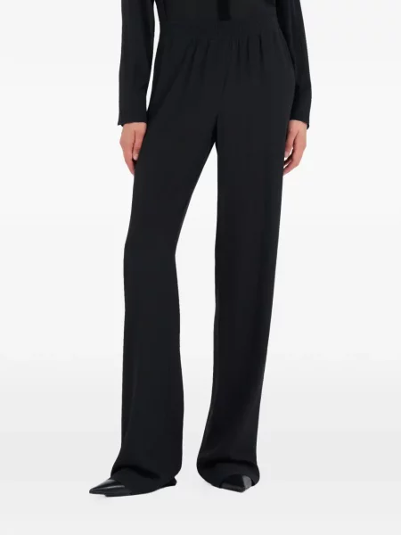 Pantaloni Roberto Cavalli cu mărgele negru