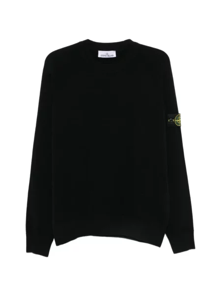 Szvetter Stone Island strasszokkal fekete