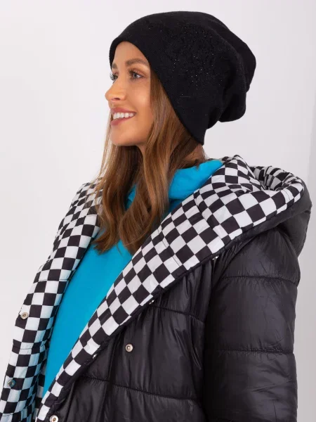 Šilterica Wool Fashion Italia crna