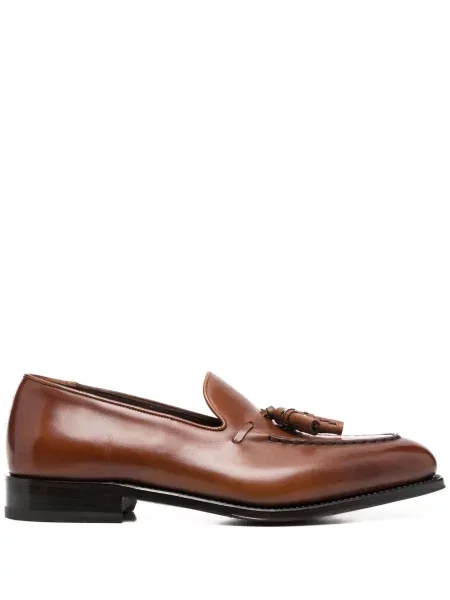 Pantofi loafer Ferragamo din piele maro