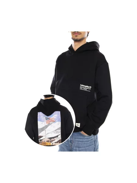 Bluza z kapturem Cat z kapturem czarna