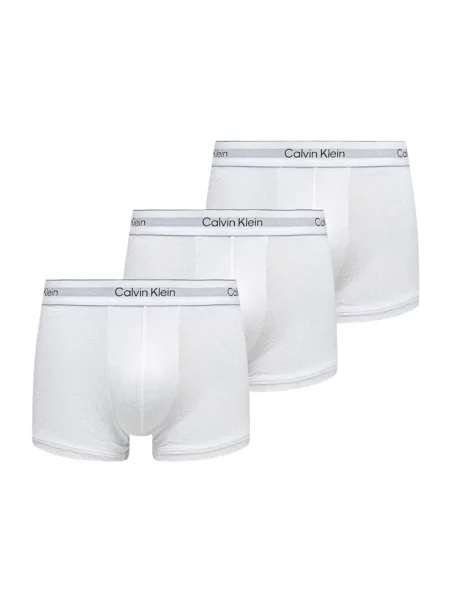 Calvin Klein Bokserki Icon Cotton Stretch Low Rise 3 Szt. weiss białe