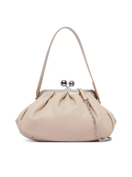Weekend Max Mara Torebka Cubico brązowy