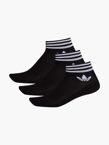 Чорапи Adidas Originals изрязани черно