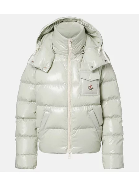 Geacă cu puf Moncler verde
