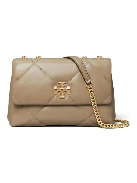 Torebka Tory Burch skórzana brązowa