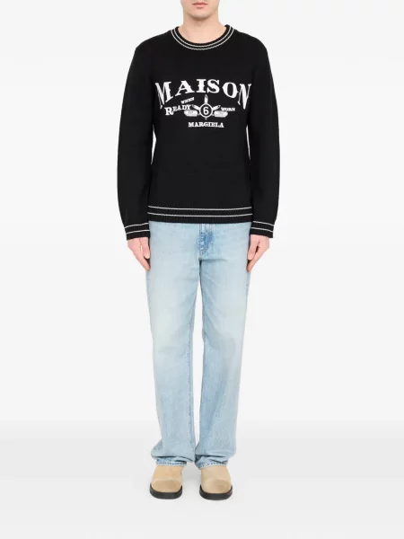 Pulover Mm6 Maison Margiela de lână negru