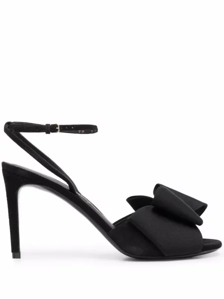 Sandale Ferragamo cu funde negru