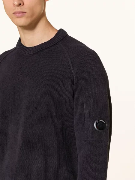 C.P. Company Sweter schwarz szary