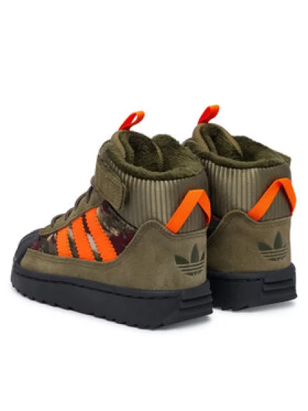 Gležnjarji adidas Superstar Winter Trek zelena