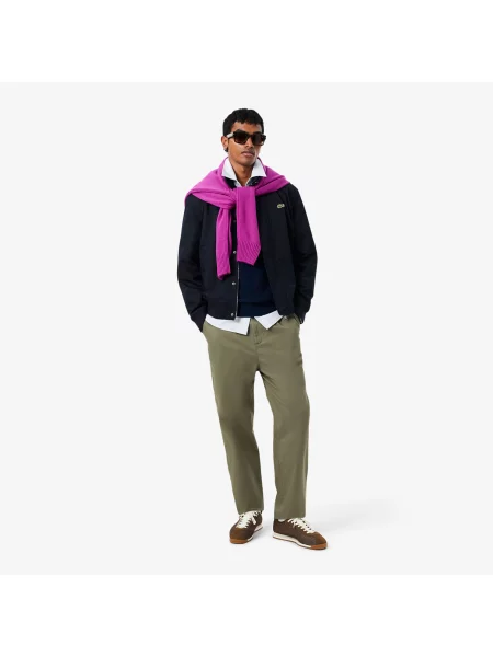 Классический свитер Lacoste синий