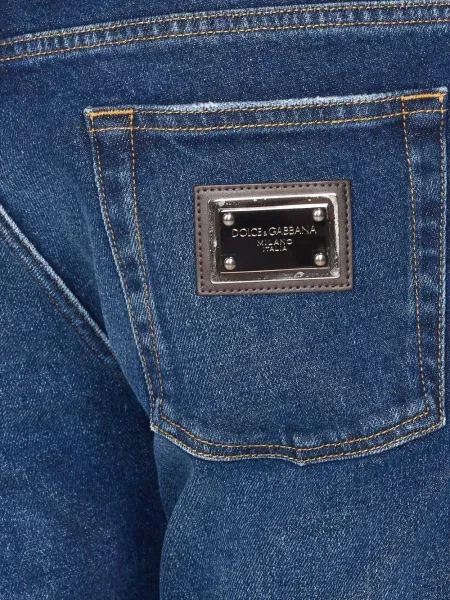 Blugi Dolce & Gabbana cu 5 buzunare albastru