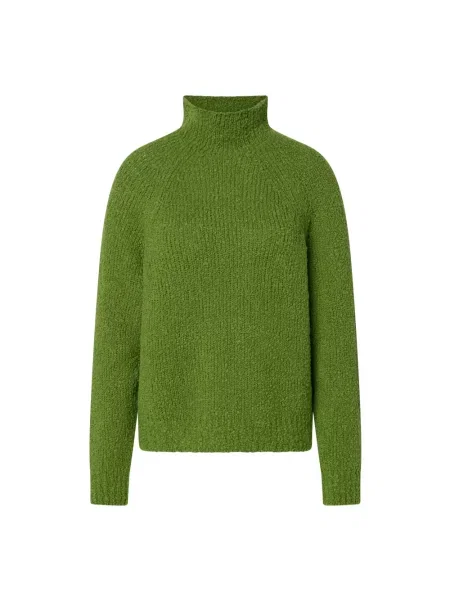 Sweter z golfem Windsor zielony