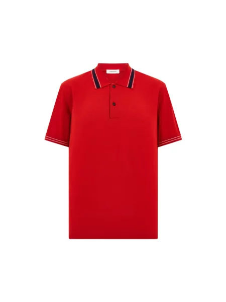 Koszulka polo Ferragamo czerwona