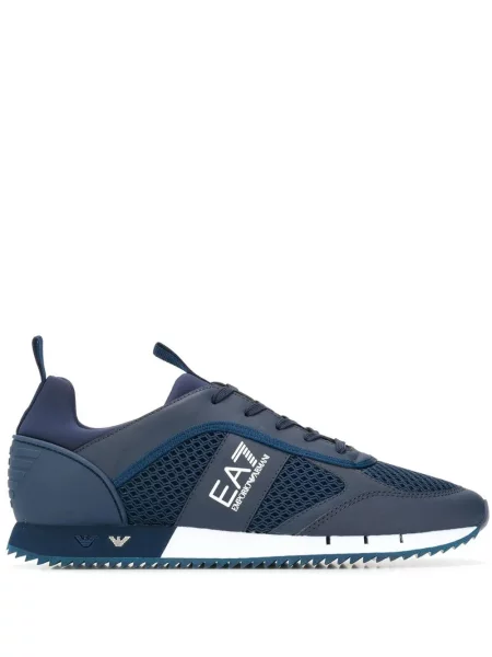 Sneakerși Ea7 Emporio Armani albastru