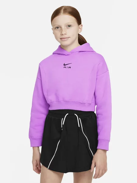 Дитяче Худі NIKE Air бавовна/поліестер рожевий