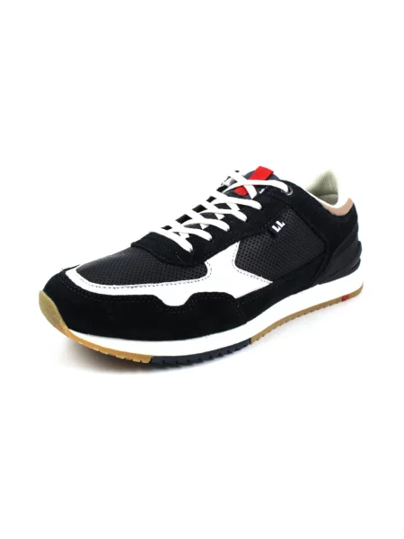 Sneakersy Lloyd skórzane niebieskie