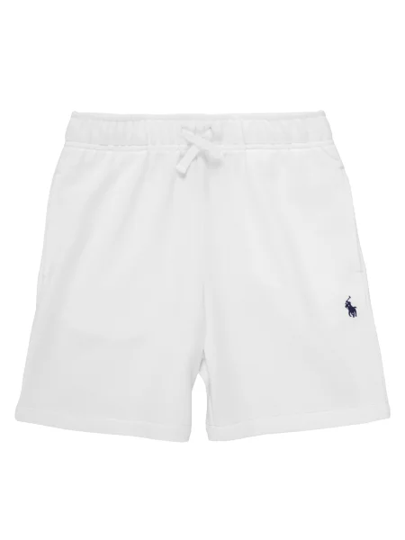 Pantaloni scurți de sport copii Polo Ralph Lauren alb