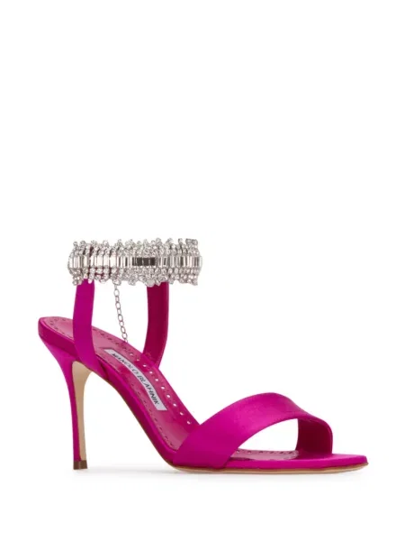Sandale Manolo Blahnik violet