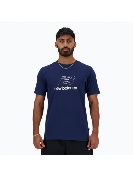 Olcsóbban. Férfi New Balance Graphic V Flying nb navy póló. Méret: S haditengerészet