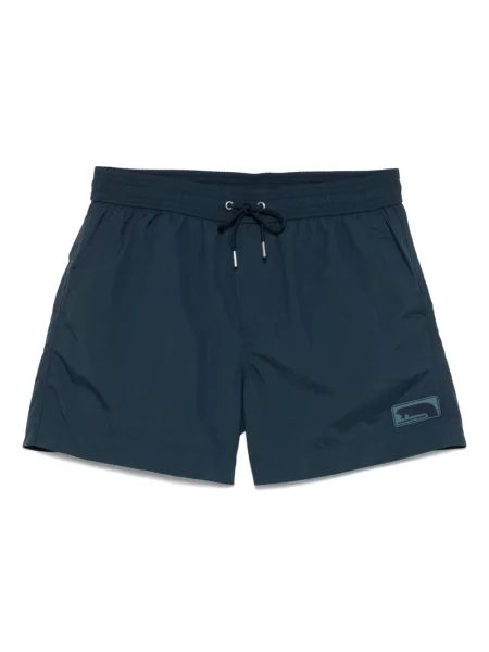 Spodní díl plavek Maison Kitsuné modrý