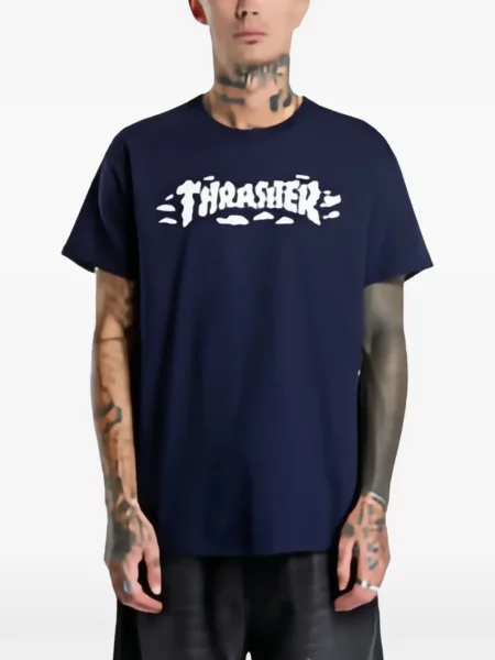 Tričko Thrasher modré