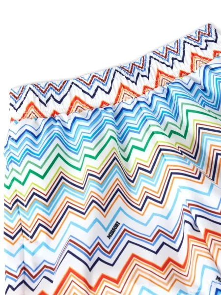 Kąpielówki dziecięce Missoni niebieskie