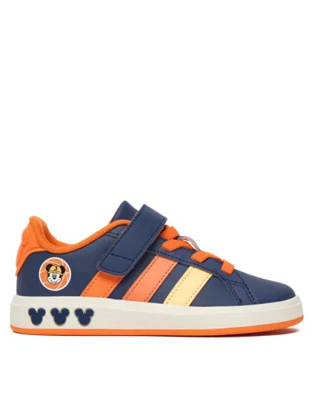 ADIDAS SPORTSWEAR Superge Adidas x Disney Grand Court Mickey mornarska / svetlo / oranžna / korala rumena