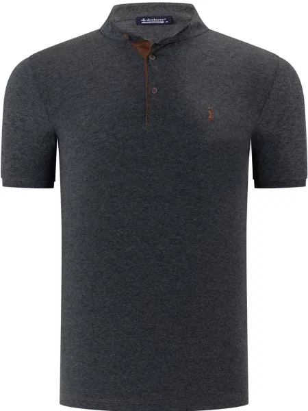 Поло тениска Dewberry сиво