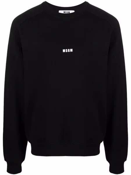 Mikina Msgm s potiskem černá