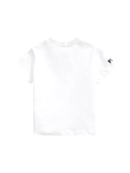 Dětské polotričko Polo Ralph Lauren bílé