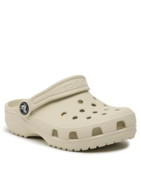 Чехли Crocs бежово