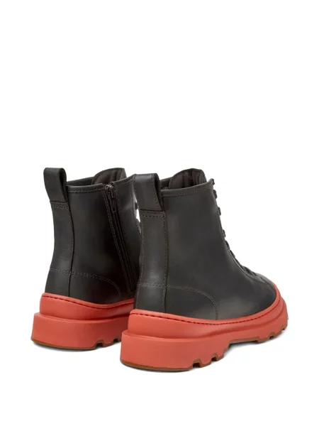 Botine Camper cu șireturi din dantelă gri