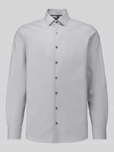 Body Koszula biznesowa o kroju slim fit z mieszanki bawełny Olymp Level 5