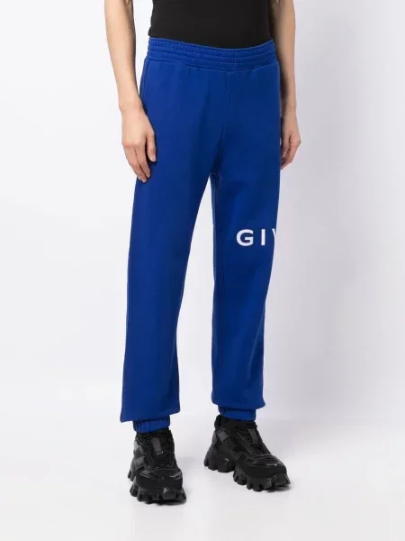 Pantaloni Givenchy cu imagine albastru