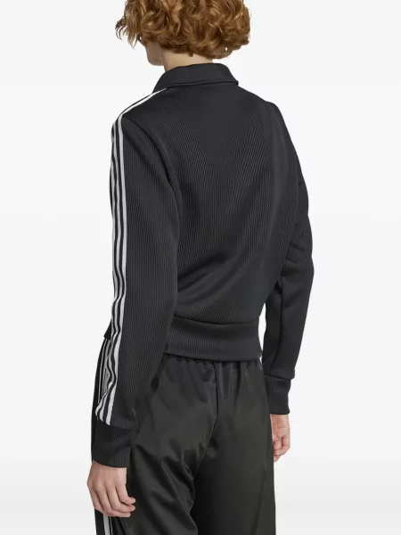 Geacă Adidas cu dungi negru