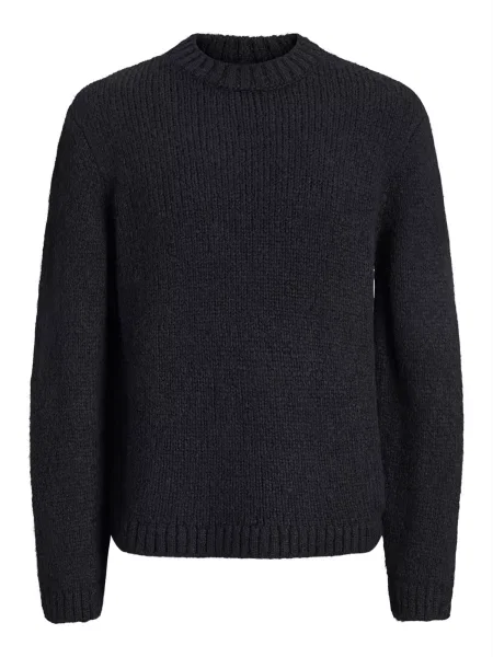 JACK & JONES Pulover JOR Salamanco' negru
