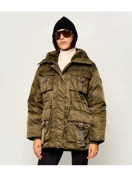 Pinko De puf geacă parka Passito maro