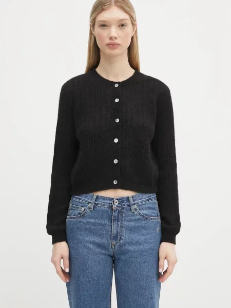 A.P.C. cardigan din amestec de lana cardigan milo femei bej light negru