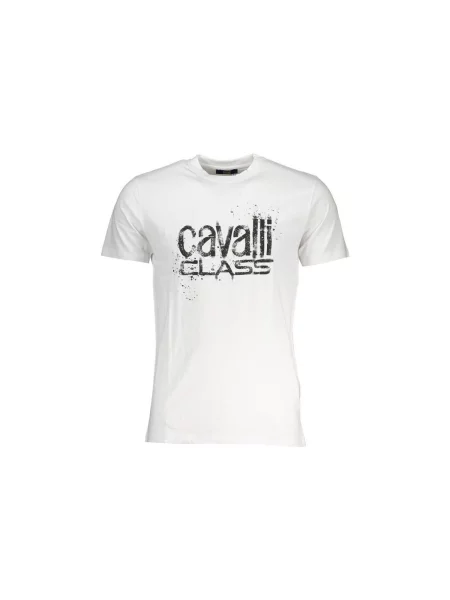 Tricou Cavalli Class alb