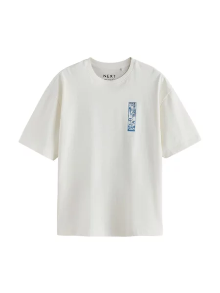 Next Tricou Künstler albastru închis alb