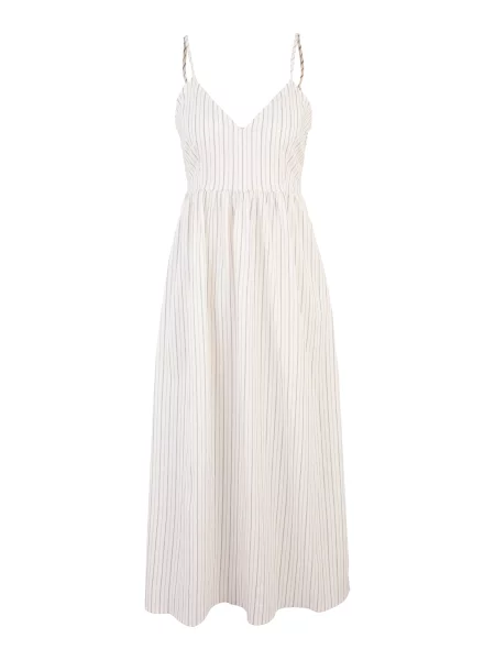 Vero Moda Petite Šaty VMGLOW ohnivá červená bílá