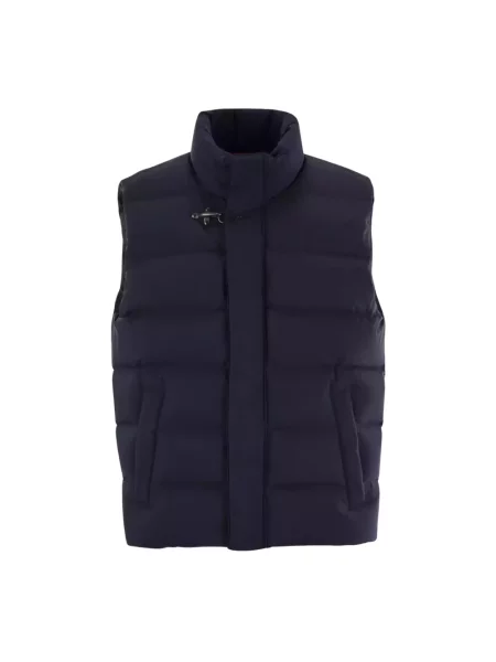 Pikowana kamizelka Fay klasyczna niebieska