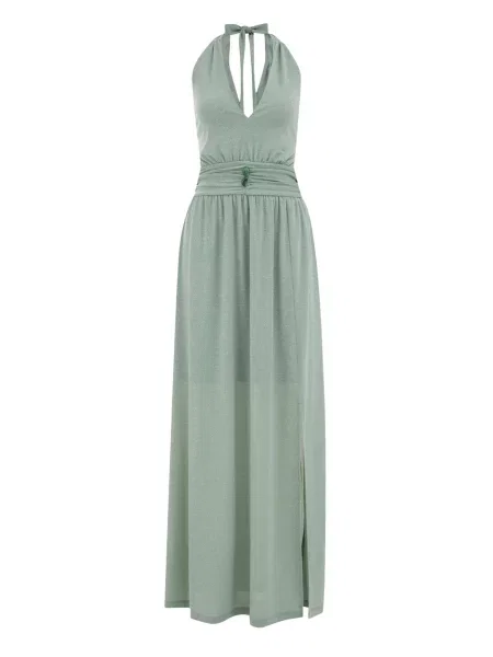 WE Fashion Rochie de seară deschis verde