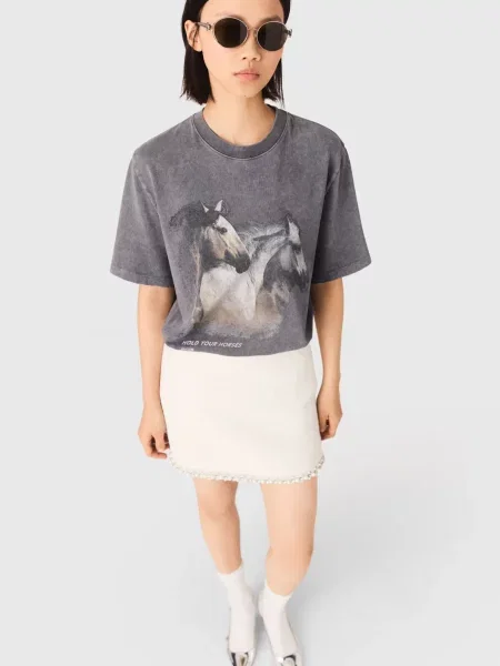 Футболка Maje сіра