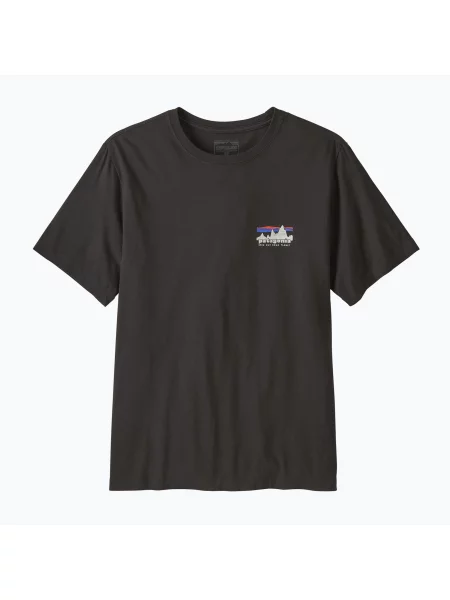 Tricou pentru bărbați Patagonia Skyline ink black negru