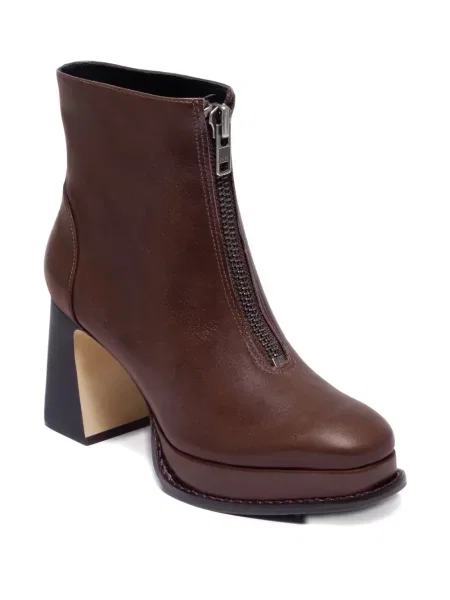 Botine Bernardo cu platformă maro