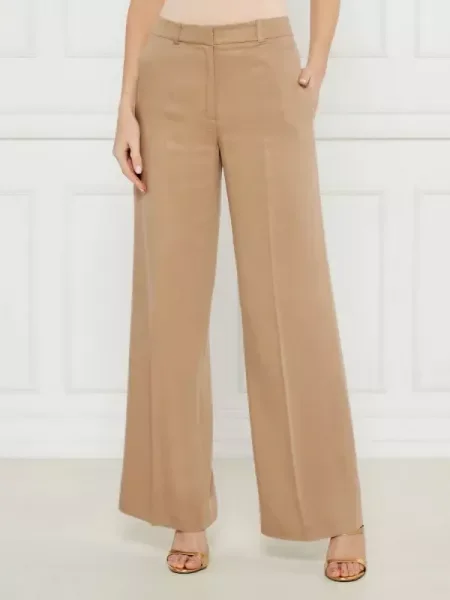HUGO Pantaloni | Relaxed fit bej